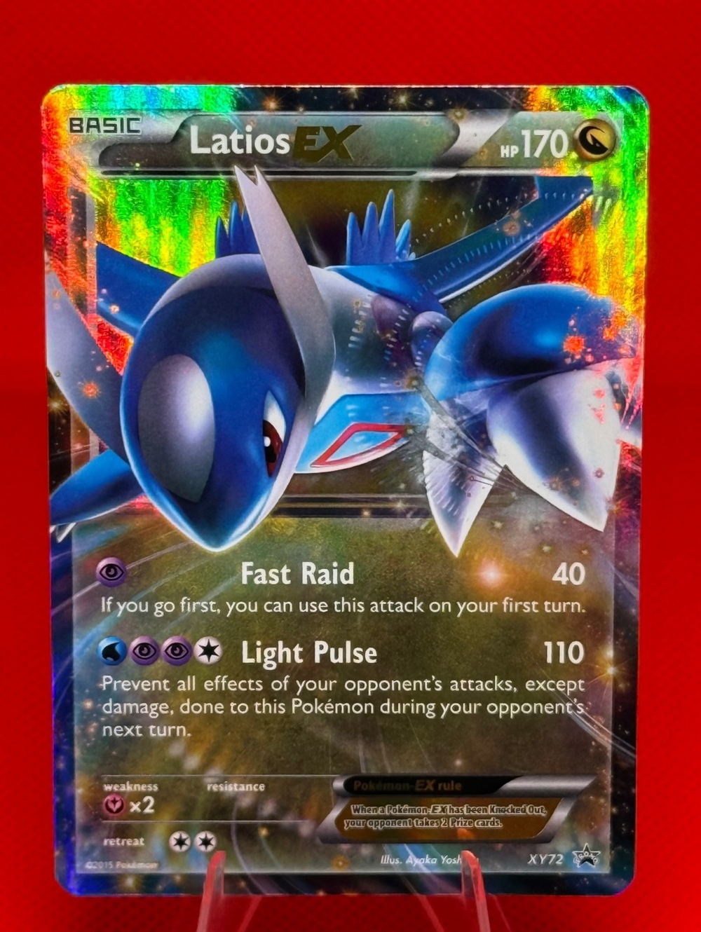 Latios EX XY72 XY Black Star Promo Full Art